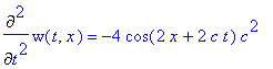 Diff(w(t,x),`$`(t,2))