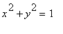 x^2+y^2